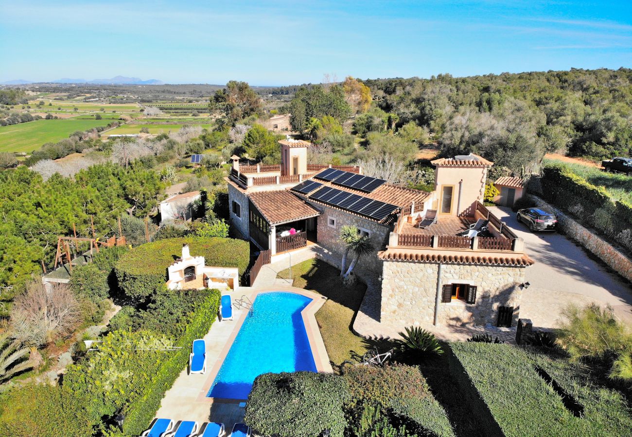 finca, vistas, campo, piscina, jardin, rustico, mallorca