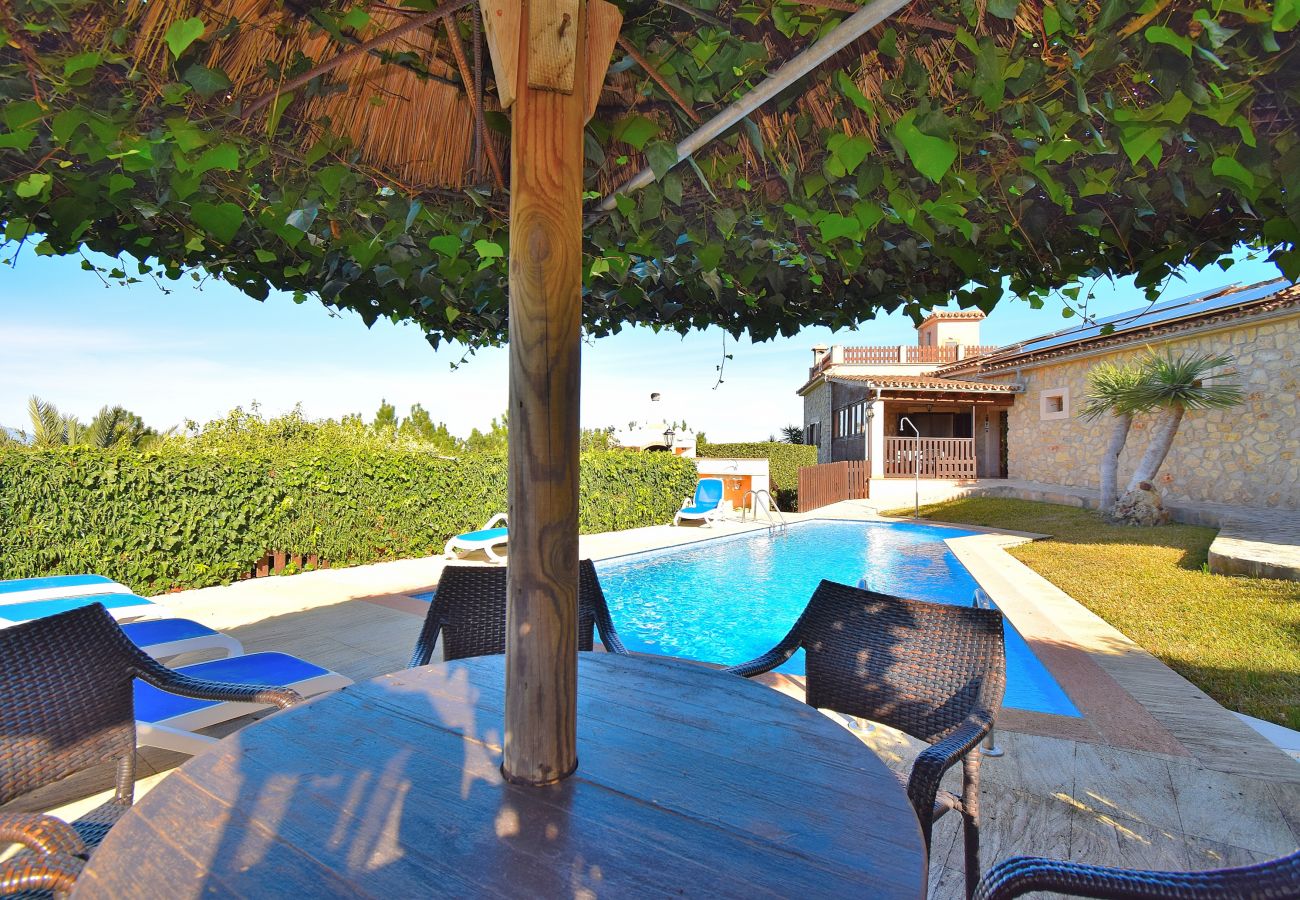 piscina, mallorca, finca, casa vacacional, jardin