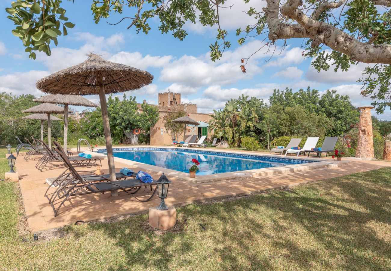 Landhaus in S´Alqueria Blanca - Finca Son Marimon (16 pax)